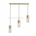 Glass Cluster Pendant Light Brass Pendant Light Creative Minimalist Light Fixture Bedroom Living Room