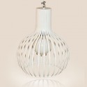 Modern/ Contemporary Metal 1 Light Globe Pendant Light