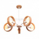 Nordic Unique Wood Pendant Light Living Room Bedroom