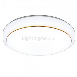 Round Flush Mount Simple Acrylic Ceiling Light Living Room Balcony