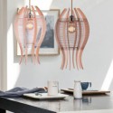 DIY Nordic Wood Fish Pendant Light