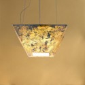 3D Natural Rock Pendant Light Semitransparent Shade Modern Pendant Light