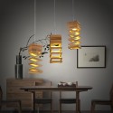 Modern/ Contemporary Wood Pendant Light