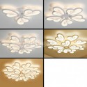 Modern Simple Flush Mount Acrylic Petal Shape Ceiling Light Living Room Dining Room
