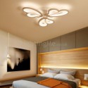 Modern Simple Flush Mount Acrylic Petal Shape Ceiling Light Living Room Dining Room