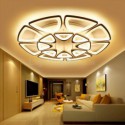 Modern Triangle Flush Mount Acrylic Ceiling Light Living Room Dining Room