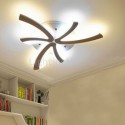 Modern Dandelion Flush Mount Simple Ceiling Light Bedroom Living Room