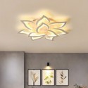 Modern Simple Flush Mount Acrylic Sunflower Shaped Ceiling Light Living Room Office