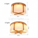 Modern Simple Glass Lampshade Ceiling Light Study Bedroom