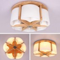 Modern Simple Glass Lampshade Ceiling Light Study Bedroom