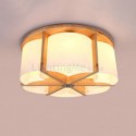 Modern Simple Glass Lampshade Ceiling Light Study Bedroom