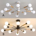 Nordic Pendant Light Creative Magic Bean Log Pendant Light Bedroom Living Room