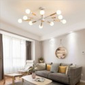 Nordic Pendant Light Creative Magic Bean Log Pendant Light Bedroom Living Room