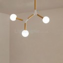 Nordic Magic Bean Pendant Light Creative Wooden Lighting Dining Room Living Room