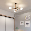 Nordic Magic Bean Pendant Light Creative Wooden Light Fitting Living Room Bedroom