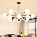 Magic Bean Pendant Light Creative Nordic Wooden Light Fitting Living Room Study