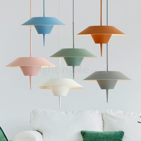 2 Light Modern/Contemporary Steel Pendant Light