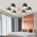 Nordic Solid Wood Pendant Light Unique Wooden Idea Living Room Bedroom