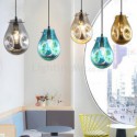 Soap Bubble Glass Kitchen Island Pendant Light Colorful