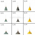 Macaron Pendant Light Nordic Simple Iron Arti Three Lights Fixture Restaurant Bar