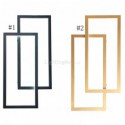 Nordic Flush Mount Square Ceiling Light Acrylic Geometric Light Fixture Bedroom Study Room