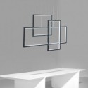 Nordic Pendant Light Geometric Square Pendant Light Living Room Restaurant