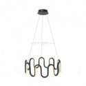 Nordic Pendant Light Aluminum Art Round Wave Pendant Light Bedroom Living Room