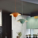 2 Light Modern/Contemporary Steel Pendant Light