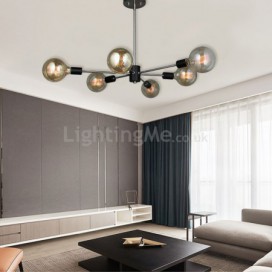 Nordic Modern Chandelier Magic Bean Lamp Creative Globe Light Living Room Bedroom Light