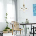 Nordic Chandelier Creative Pendant Light Minimalist Glass Light Hallway Dining Room Lamp