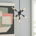 Creative Mini Sputnik Chandelier Hallway Foyer Bedroom Ceiling Light