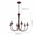 Vintage Classical Chandelier Classy Simple Home Light Dining Room Bedroom Lamp