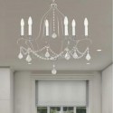 Elegant Crystal Chandelier Vintage Creative Home Light Living Room Bedroom Lamp