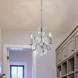 Luxury Crystal Chandelier Nordic Style Lamp Modern Creative Lighting Hallway Study Light