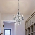 Luxury Crystal Chandelier Nordic Style Lamp Modern Creative Lighting Hallway Study Light