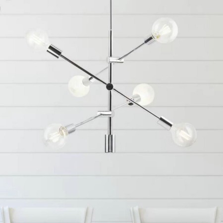 Modern Globe Sputnik Chandelier Light Living Room Bedroom Ceiling Light