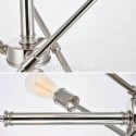 Modern Silver Sputnik Chandelier Minimalist Pendant Light Nordic Dining Room Hallway Light