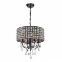 Luxury Crystal Chandelier Light Nordic Elegant Pendant Light Living Room Bedroom Lamp