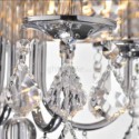 Luxury Crystal Chandelier Light Nordic Elegant Pendant Light Living Room Bedroom Lamp