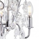 Vintage Crystal Chandelier Luxury Elegant Pendant Light Living Room Dining Room Lamp