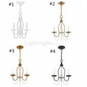 Retro Crystal Chandelier Classical Pendant Light Luxury Elegant Dining Room Bedroom Lamp