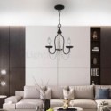 Retro Crystal Chandelier Classical Pendant Light Luxury Elegant Dining Room Bedroom Lamp