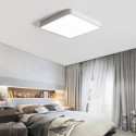 Nordic Flush Mount Super Thin Light Square Ceiling Lamp Bedroom Living Room Light