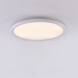 Nordic Round Flush Mount Super Thin Ceiling Light Aluminum Roung Lamp Bedroom Lighting