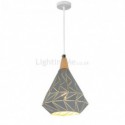 Nordic Style Pendant Light Diamond Shape Lamp Metal Lighting Living Room Bedroom Light