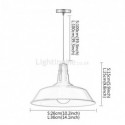 Creative Simple Pendant Light Umbrella Shape Lamp Modern Home Lighting Hallway Light
