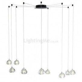 Modern Pendant Light Crystal Chandelier Light Home Lighting Living Room Dining Room Lamp