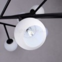 Nordic Glass Pendant Light Magic Bean Shape Lamp Creative Chandelier Living Room Lighting