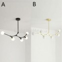 Nordic Pendant Light Milky White Round Chandelier Lamp Living Room Bedroom Lighting