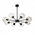 Nordic Glass Pendant Light Magic Bean Shape Lamp Chandelier Light Bedroom Living Room Lighting